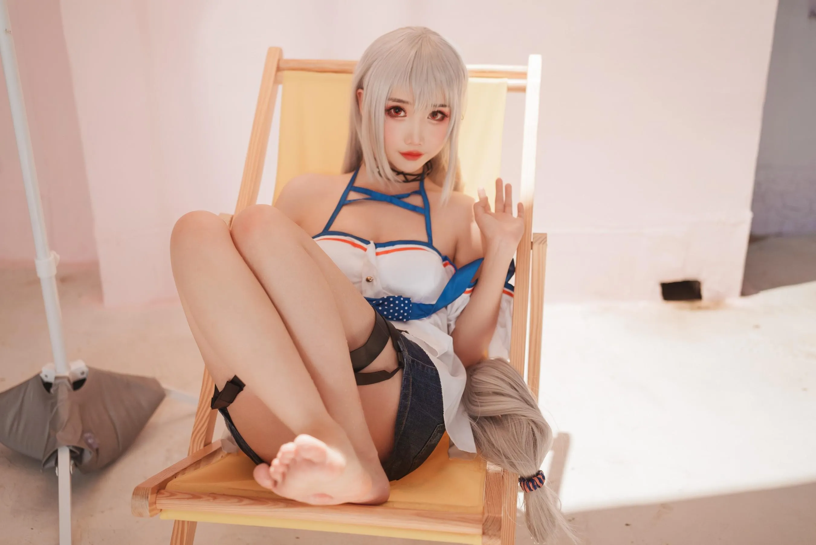 面饼仙儿 – NO.126 斯卡蒂泳装 [18P]插图3